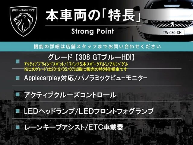 Peugeot PEUGEOT 308 GTライン　ブルーHDi photo 3