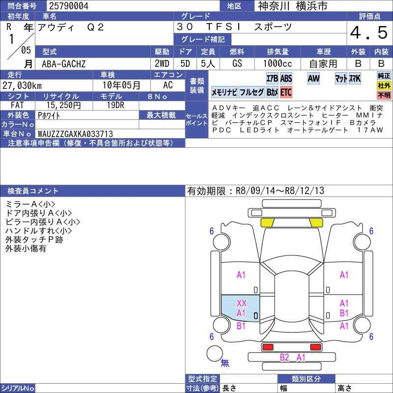 Audi AUDI Q2 30　TFSI　スポーツ photo 4