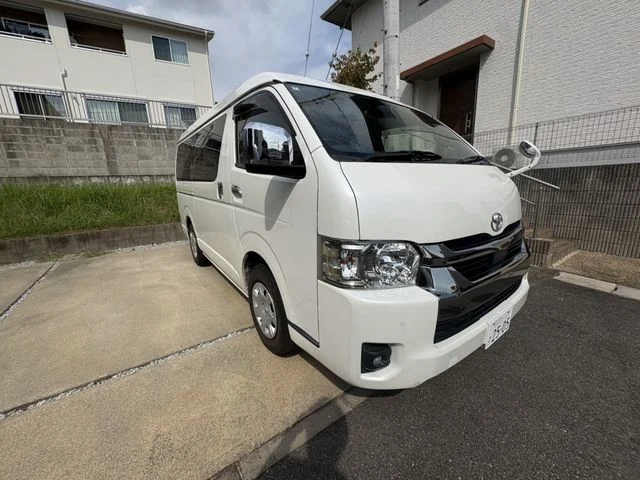 Toyota HIACE van 2WD ワイドスーパGLダークプライムLミドルR photo 2
