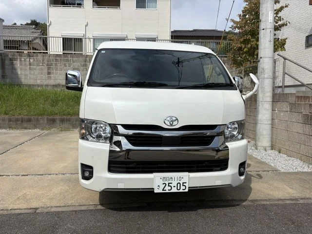 Toyota HIACE van 2WD ワイドスーパGLダークプライムLミドルR photo 3