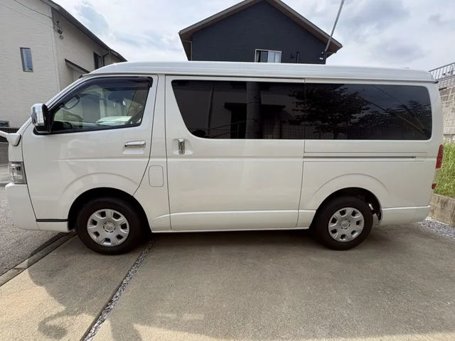 Toyota HIACE van 2WD ワイドスーパGLダークプライムLミドルR photo 4