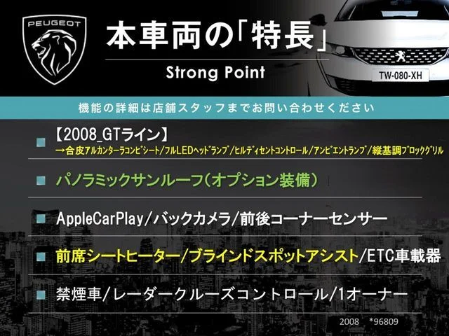 Peugeot PEUGEOT 2008 GTライン photo 3