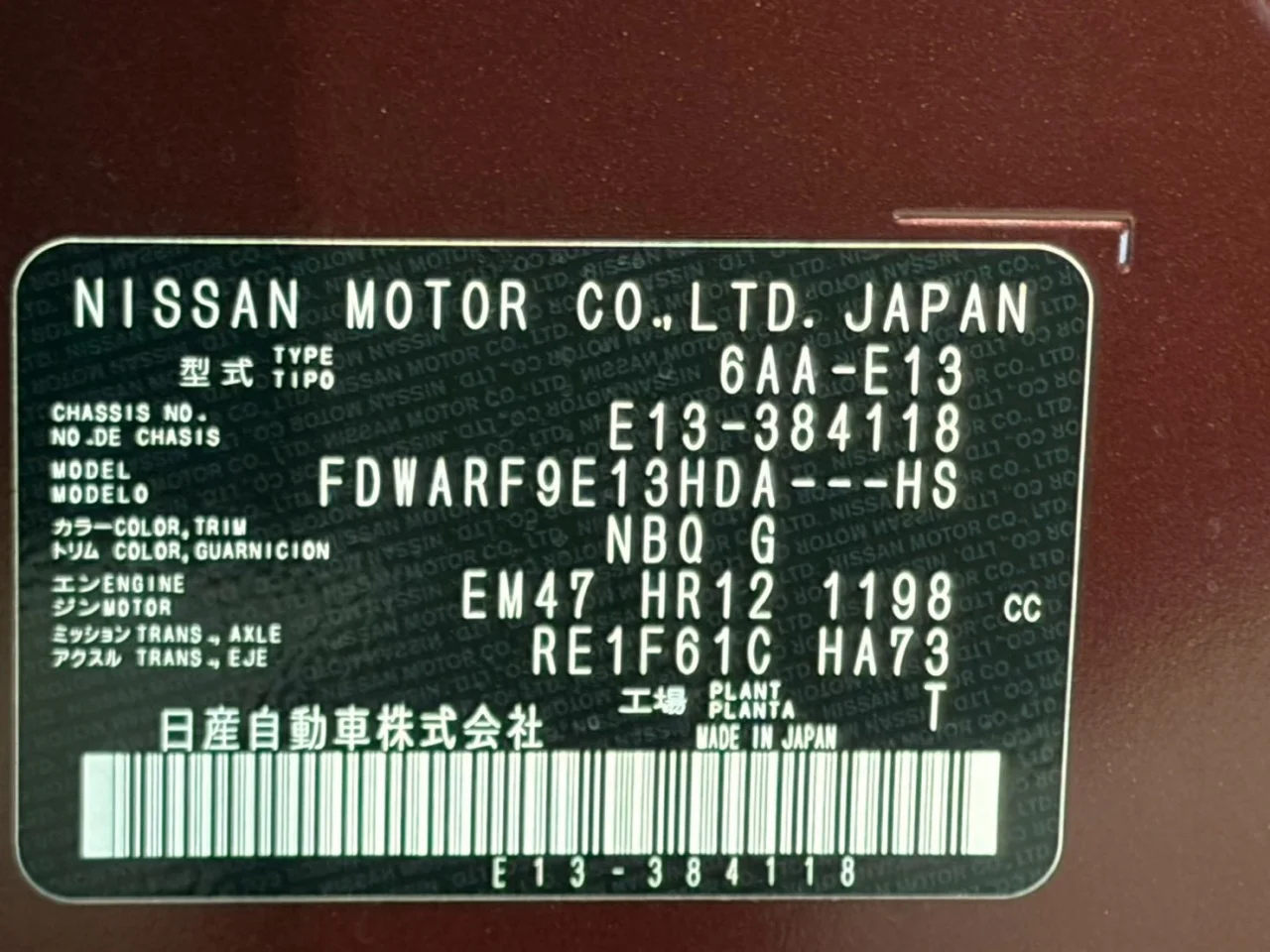 Nissan NOTE X photo 2