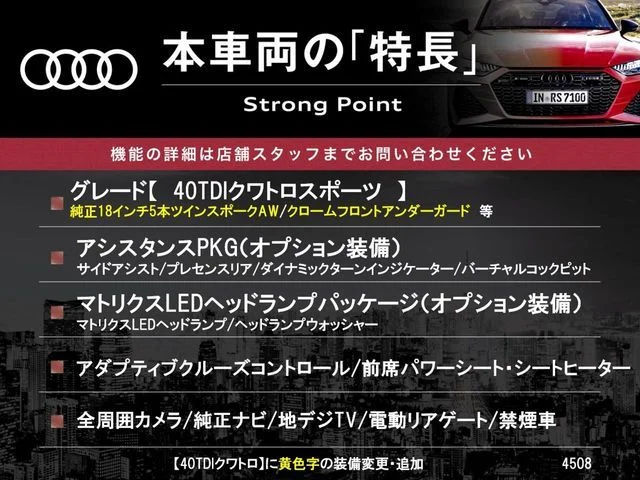 Audi AUDI Q5 40　TDI　クワトロ　スポーツ photo 3