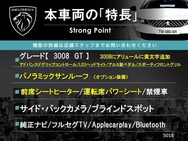 Peugeot PEUGEOT 3008 GT photo 3